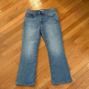 Madewell Light Blue Flare Jeans